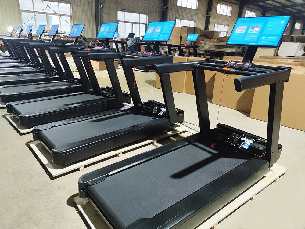 Mobile projection commercial treadmill Mobile projection commercial treadmill